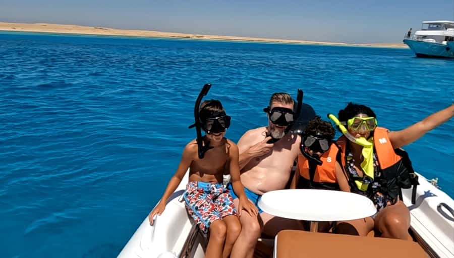Hurghada: White Island Speedboat Tour, Snorkeling, & Lunch - Speedboat to Giftun and White Island: fast, fun, and built for the Red Sea