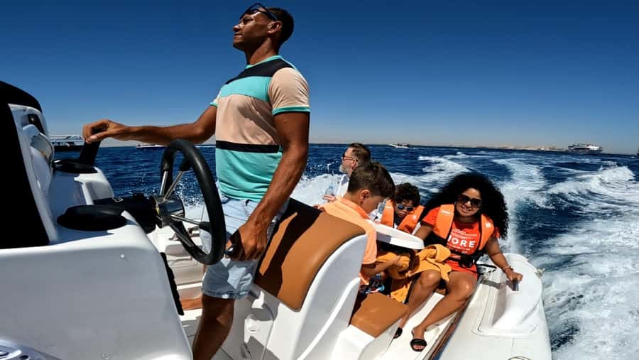 Hurghada: White Island Speedboat Tour, Snorkeling, & Lunch - Nemo Island beach time: calm sand, clearer priorities, and a real break
