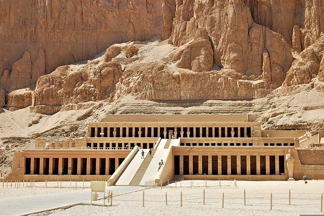 Luxor Half-day Valley of the King &Hatshpsut and Memnon - Deir el Bahari and Hatshepsut’s temple: terraces, sphinxes, and royal imagery