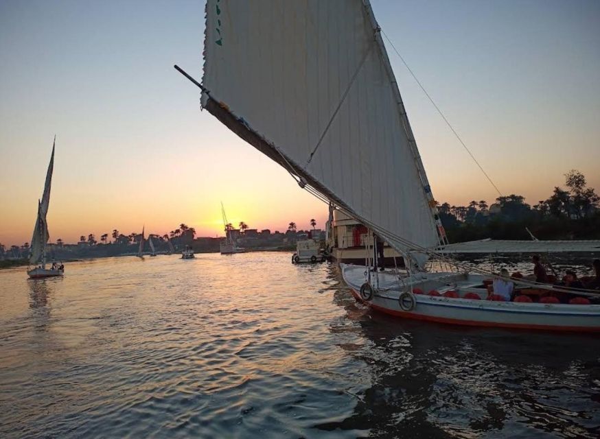 Luxor: Nile River Private Sunset Felucca Ride - Tea on the Nile: small comfort, big mood