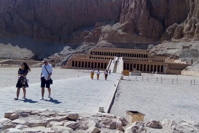 Luxor private excursion from Hurghada Makadi Bay Soma Bay Sahl Hasheesh Elgouna - Mortuary Temple of Hatshepsut: one of the best-preserved scenes on the West Bank