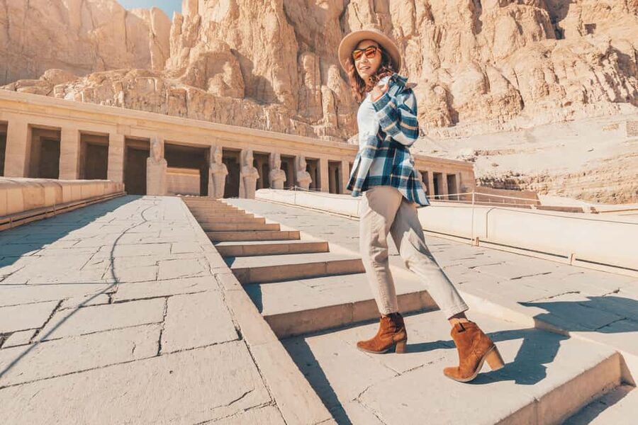 Luxor: Valley of the Kings and Hatshepsut Temple w/Nile Boat - Luxor lunch, snacks, and the reality of a long day
