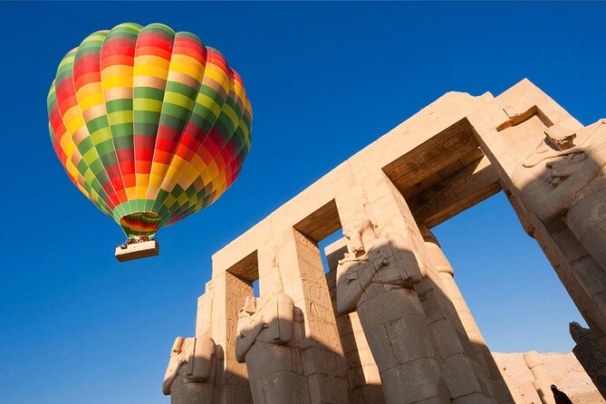Luxury Hot Air Balloon Ride Luxor, Egypt VIP Service - The balloon flight itself: 45 minutes above temples and the river