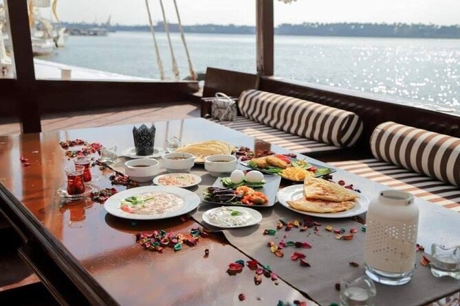Luxury Private Felucca on the Nile with Lunch - Food onboard, desserts and soft drinks with meal choices