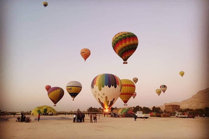One Day Sunrise Balloon, Sunset Felucca ride, Luxor full-day tour - Sunrise hot-air balloon over Luxor, what the morning really feels like