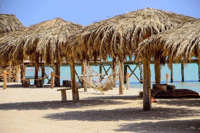 Orange Bay Island Full Day Trip And Water Sport With Lunch - Hurghada - Guided Snorkeling Stops: Gear, Life Jackets, and Real Reassurance