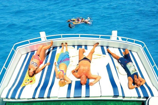 Orange Bay Snorkeling Sea Trip & Water Sports Banana boat & Quadra -Hurghada - What lunch feels like on a boat, and why that inclusion matters