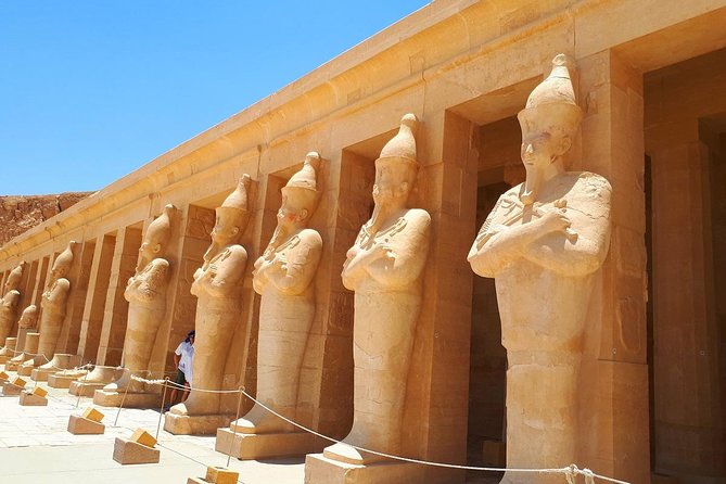 Package deal Hot Air Balloon Ride & Full Day Luxor Tour w/Guide Lunch - Colossi of Memnon and the quick, dramatic photo break