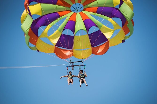 Paradise Island With Water Sports and Lunch Sea Trip, Parasailing - hurghada - Snorkeling at Two Stops: What You Get for the Time