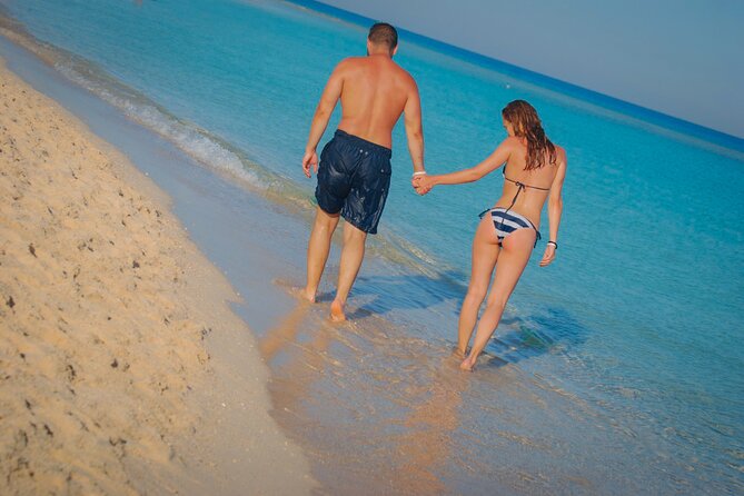 Paradise Island With Water Sports and Lunch Sea Trip, Parasailing - hurghada - Morning Pickup and Getting to the Giftun Islands