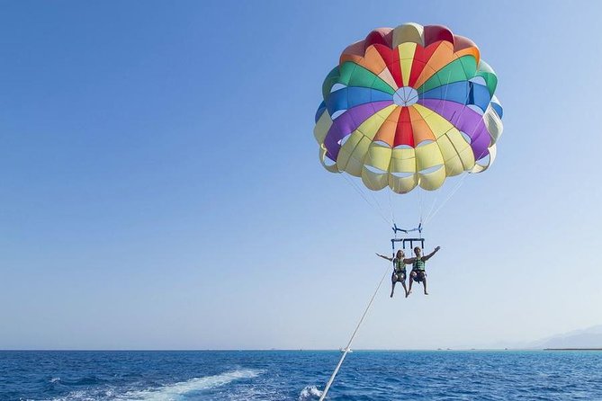 Parasailing Fly in The Sky With Transportation - Hurghada - The Parasail Ride: What 40 to 50 Meters Looks Like From Up There