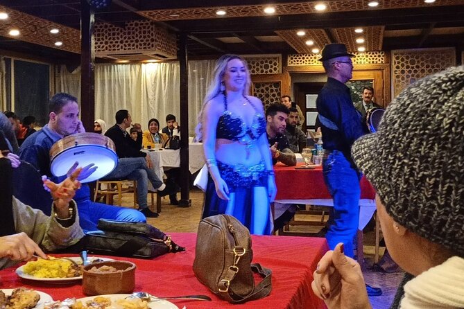 Private Cairo Nile Cruise 5 stars with Dinner - Tanoura swirling show and belly dancing, plus live band energy