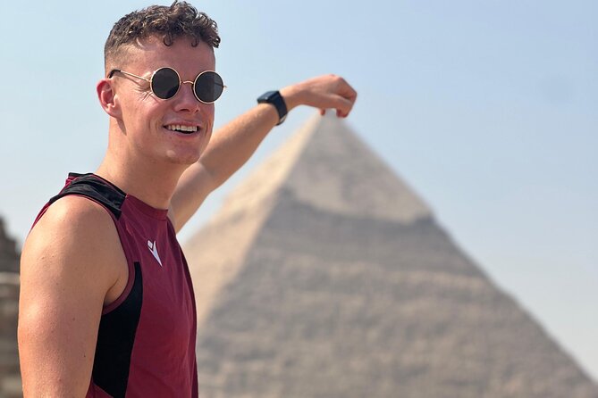 Private Day Pyramids and Grand Egyptian Museum with free camel - Pyramids of Giza in three hours, plus the included camel ride