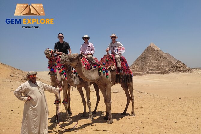 Private Day Tour Giza Pyramids, Egyptian Museum &Khan El-Khalili - Khufu’s Great Pyramid Area: Seeing More Than Just the Outside