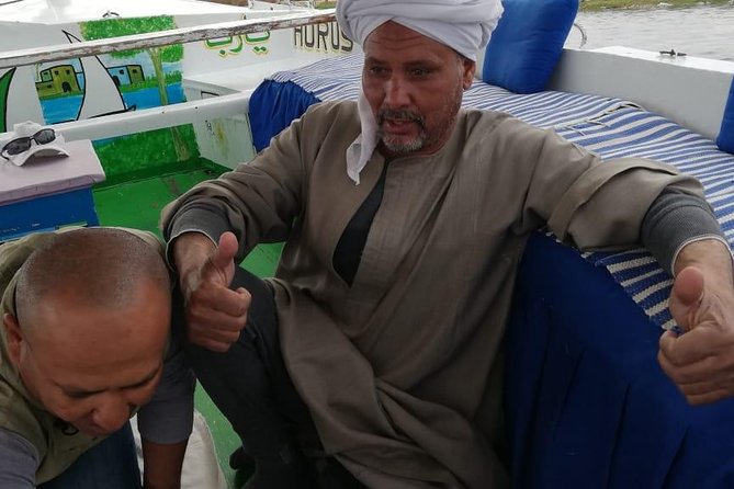 Private Day Tour To Luxor from Cairo by Plane,Tours,Sailing Felucca,Camel&Lunch - Felucca sailing on the Nile: lunch, tea, and a swim option