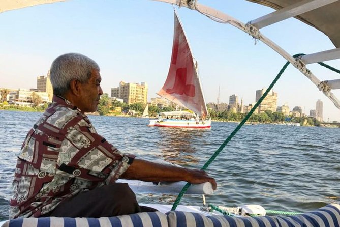Private Egyptian Felucca Ride On The Nile With traditional lunch - From your hotel to the pier, with Cairo traffic handled for you