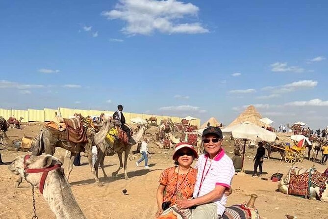 Private Full Day Tour Giza Pyramids Memphis Sakkara with Lunch - Camel Ride at Giza: The Included 30 Minutes You’ll Actually Remember