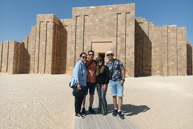 Private full day tour in Pyramids of Giza, Memphis and Saqqara - Memphis: Ramses II statue and the Alabaster Sphinx