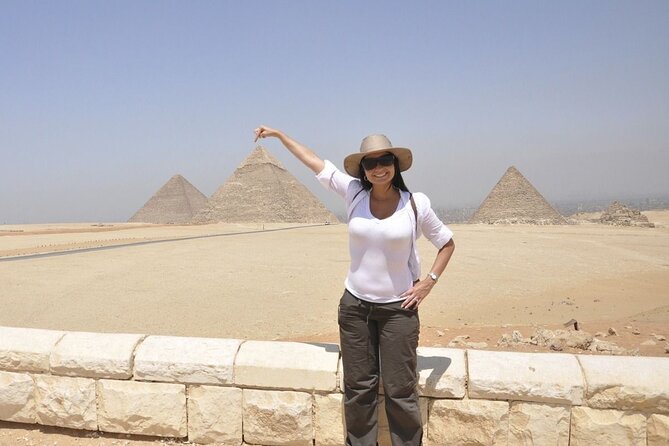 Private Full-Day Tour to Giza Pyramids,Sphinx,Memphis, and Saqqara - Great Sphinx, Temple Area Photos, and Your 30-Minute Camel Ride