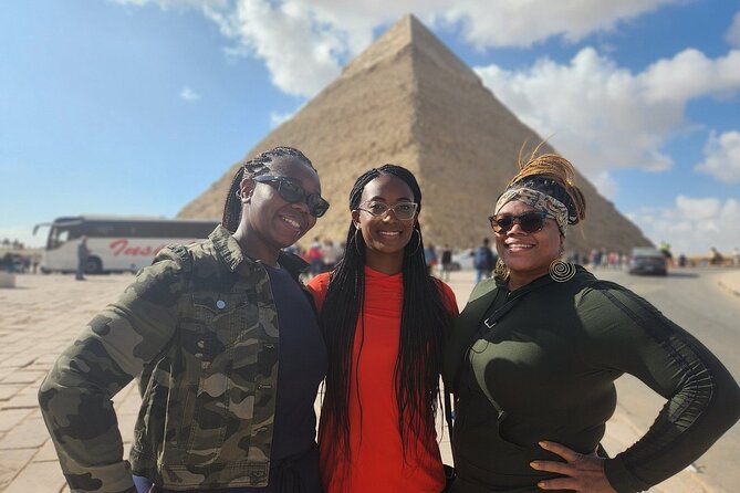 Private Giza Pyramids Sphinx Memphis Saqqara Lunch and Camel - Papyrus and Etr perfume stops: what’s included and how to handle it