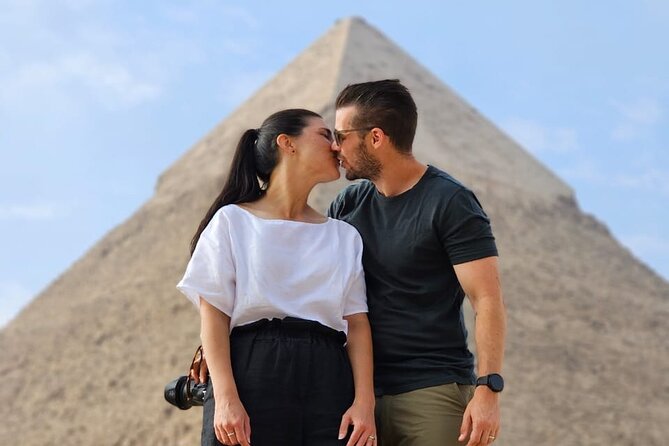Private Giza Pyramids Tour, Sphinx with Camel Ride and Lunch - Great Pyramid of Khufu: the Seven Wonder feeling, with context