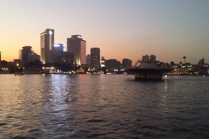 Private Guided Night Tour of Cairo - Cairo Tower at night, 187 m up: using the skyline view well