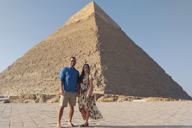 Private guided tour to Giza Pyramids, and Great Sphinx - Stop 1: the Giza start, photo viewpoints, and a 20-minute camel ride