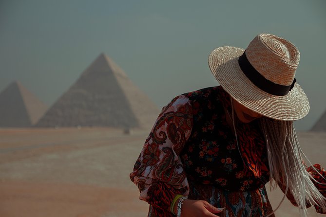 Private Half-Day Tour: Giza Pyramids and Sphinx by Camel - Entering the Giza Necropolis: Great Pyramid, Khafre, and Menkaure