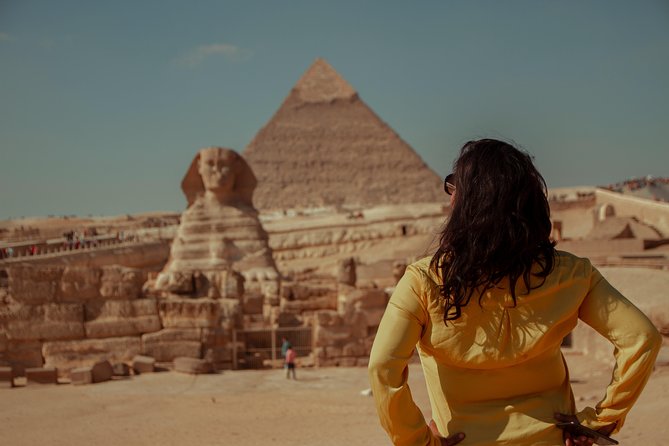 Private Half-Day Tour: Giza Pyramids and Sphinx by Camel - Sphinx Face-to-Face: head attribution and photo strategy