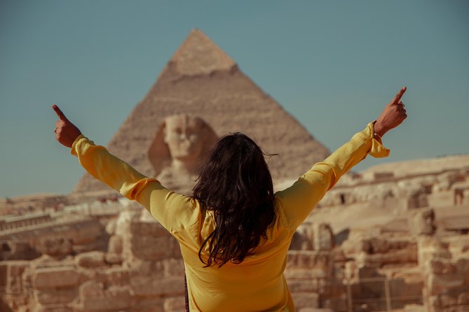 Private Half-Day Tour: Giza Pyramids and Sphinx by Camel - Panoramic Views and the Desert Outlook Toward Abusir and Sakkara