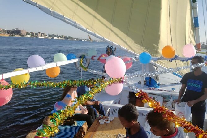 Private Sailing Traditional Egyptian Boat in Luxor - Pickup, mobile ticket, and how the private group works