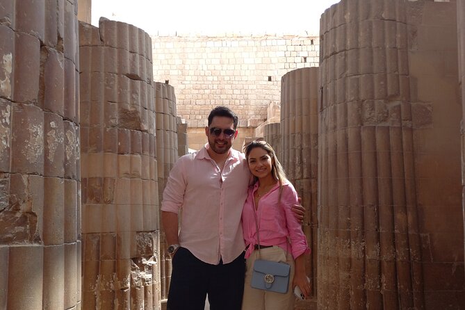 Private Tour Sakkara Memphis & Dahshur - Dahshur Bent and Red Pyramids: two styles from Snefru
