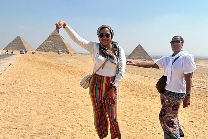 Private tour to Giza Pyramids, Lunch, Camel Ride & Shopping tour - Getting picked up in AC, then getting right to the good stuff