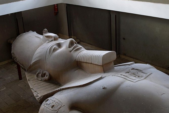 Private Tour to Giza Pyramids, Sphinx, Saqqara Pyramids & Memphis - Stop 4: Memphis plus Ramses II, Old Kingdom power you can actually point at