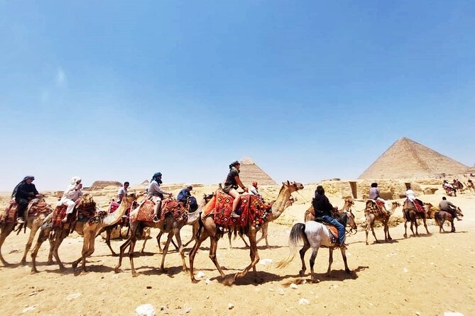 Private tour to Giza, Sakkara, Memphis with Camel and Lunch - Giza Pyramids With a 30-Minute Camel Ride and the Sphinx