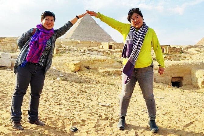 Private tour to Giza, Sakkara, Memphis with Camel and Lunch - Memphis Museum and the Fallen Ramses II Statue, Mostly in the Open Air