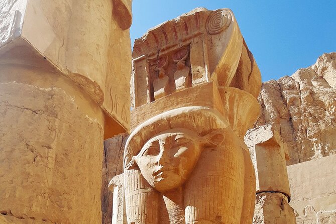 Private tour West Bank Luxor, Valley of the Kings, temples, lunch - Deir el Bahari and the Temple of Hatshepsut: details you’ll notice