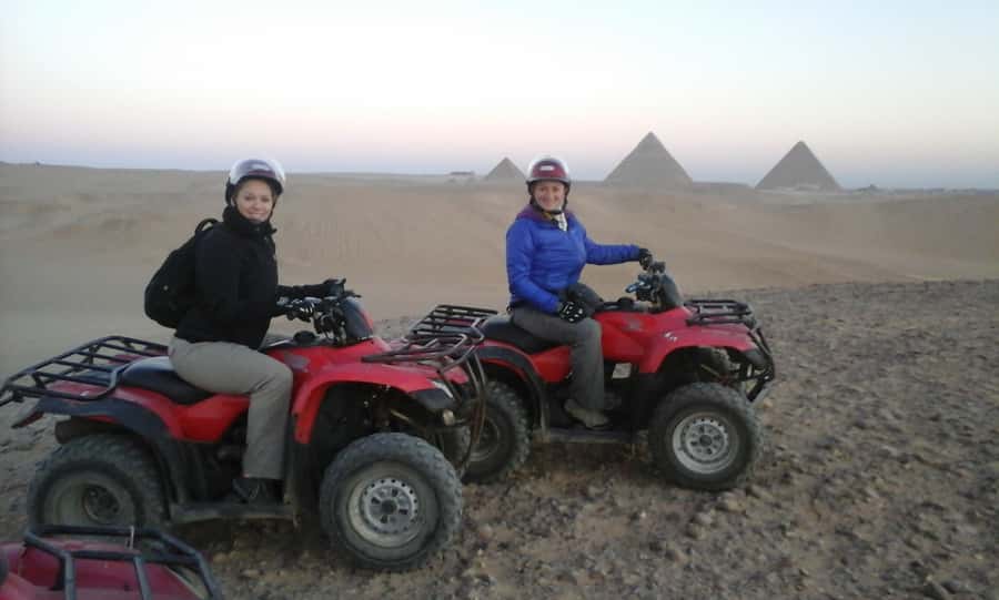 Pyramids of Giza: 1-Hour Quad Bike Desert Safari - What Happens Before You Ride: Safety Briefing and Real-World Control