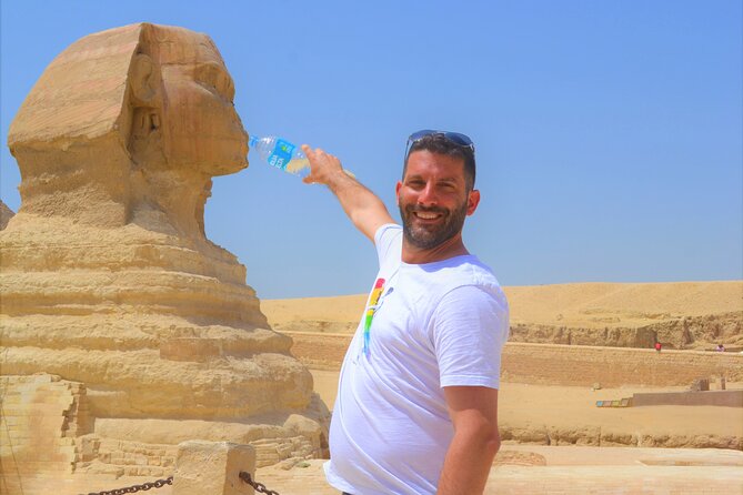 Pyramids of Giza half-day tour - Great Sphinx stop: the 7 theories conversation (and your photo time)