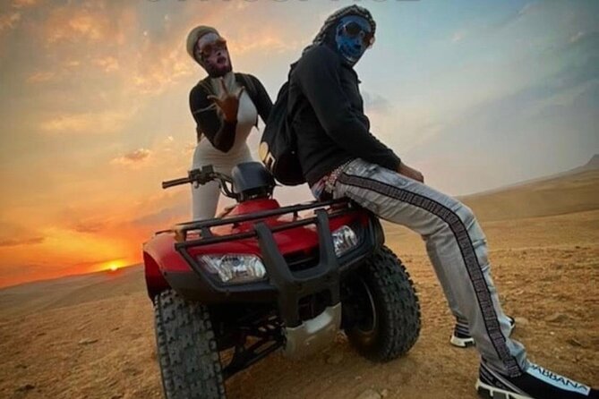 Quad Bike ATV Tours in Desert of Giza Pyramids with Egyptian Tea - Pickup, Directions, and Safety Basics Before You Ride
