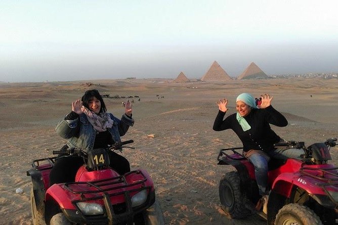 Quad Bike Trip At Desert of Giza Pyramids - Pickup, Timing, and the 1-Hour Flow (6:00 to 17:00)