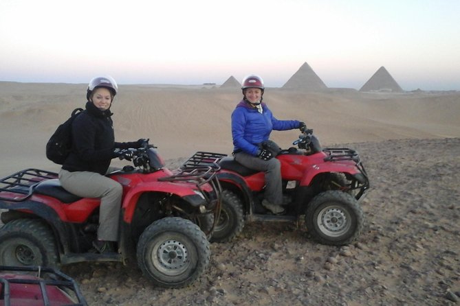 Quad Bike Trip At Desert of Giza Pyramids - The Big Safety Reality Check: Helmets, Bike Condition, and Controls