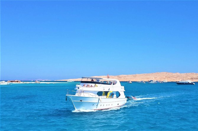 ROYAL Dolphin House & Water Sports Snorkeling Sea Trip - Hurghada - The day’s rhythm: 8:00am start, boat time, and a lunch you can count on