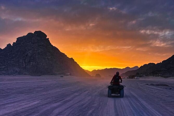 Safari 5 in 1 Quads, Camels, Show, Dinner & Star Gazing in Sharm El Sheikh - Entering the desert flow: briefing, helmets, and the quad center rhythm