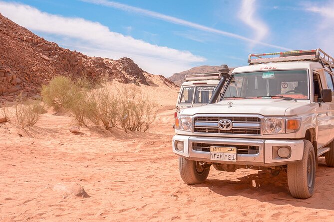Sharm El Sheikh: Colored Canyon Jeep Tour with Blue Hole & Dahab - Jeep safari, camel ride, and optional quad time: thrill level and safety checks