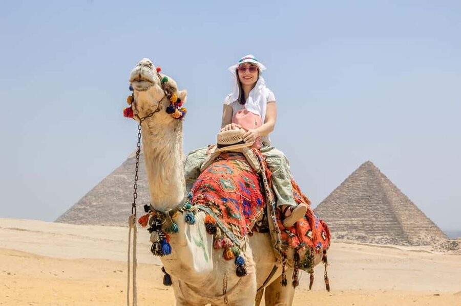 Sharm El-Sheikh: Full-Day Tour of Cairo and Pyramids by Bus - Giza Plateau first: pyramids and the Great Sphinx up close