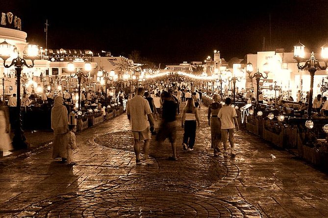 Sharm El Sheikh Guided City Sightseeing Tour - Soho Square lights and the dancing fountain style finale