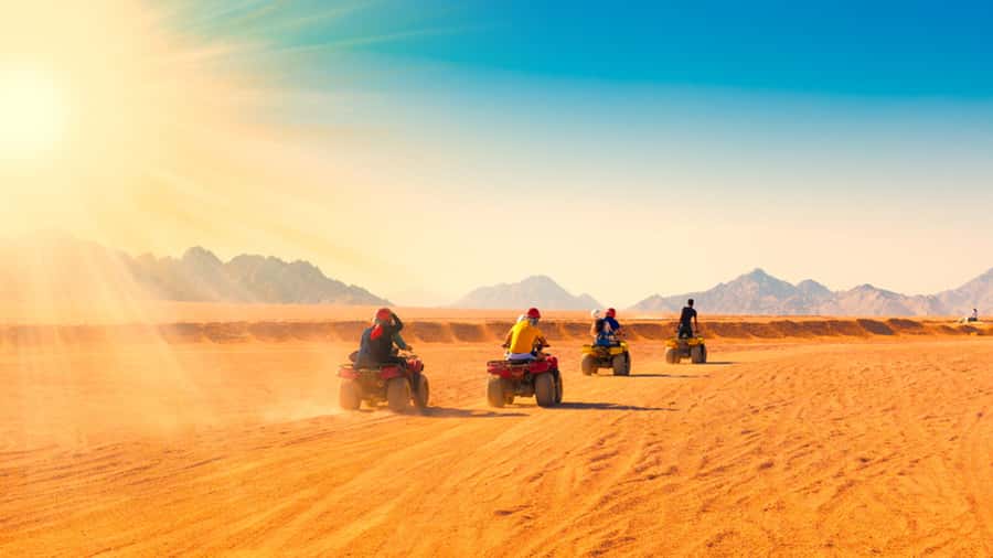 Sharm El Sheikh: Quad Biking trip with Authentic Bedouin Tea - Riding Your Quad in the Sinai Desert, with Real-World Ground