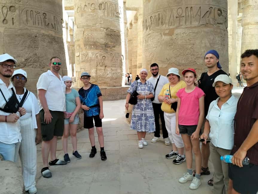 Sharm El Sheikh: Trip to Luxor & Tutankhamun Tomb by Plane - Karnak Temple Complex: the scale that makes your brain recalibrate