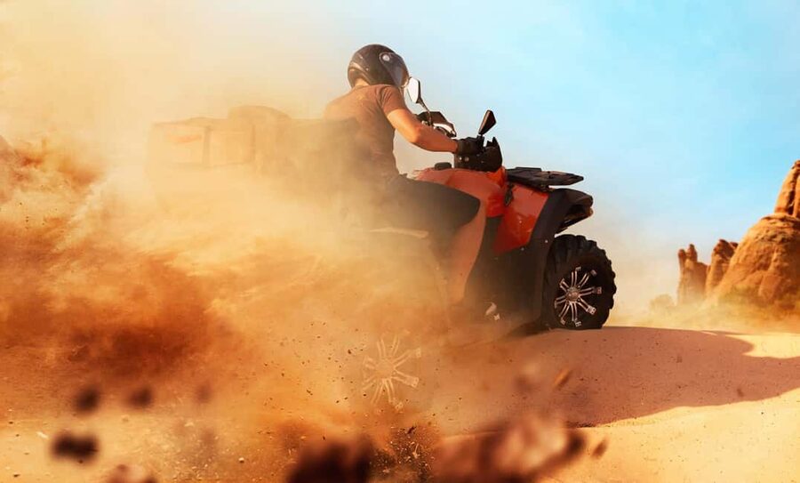 Sharm ElSheikh: ATV Quad & Buggy Adventure Sunrise or Sunset - ATV Quad in the Sinai Desert: what you actually get for $18